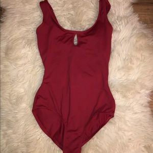 Discount Dance Red Leotard (TRADE)